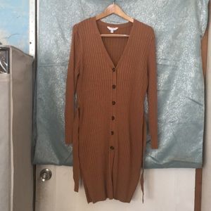 Cinnamon long cardigan